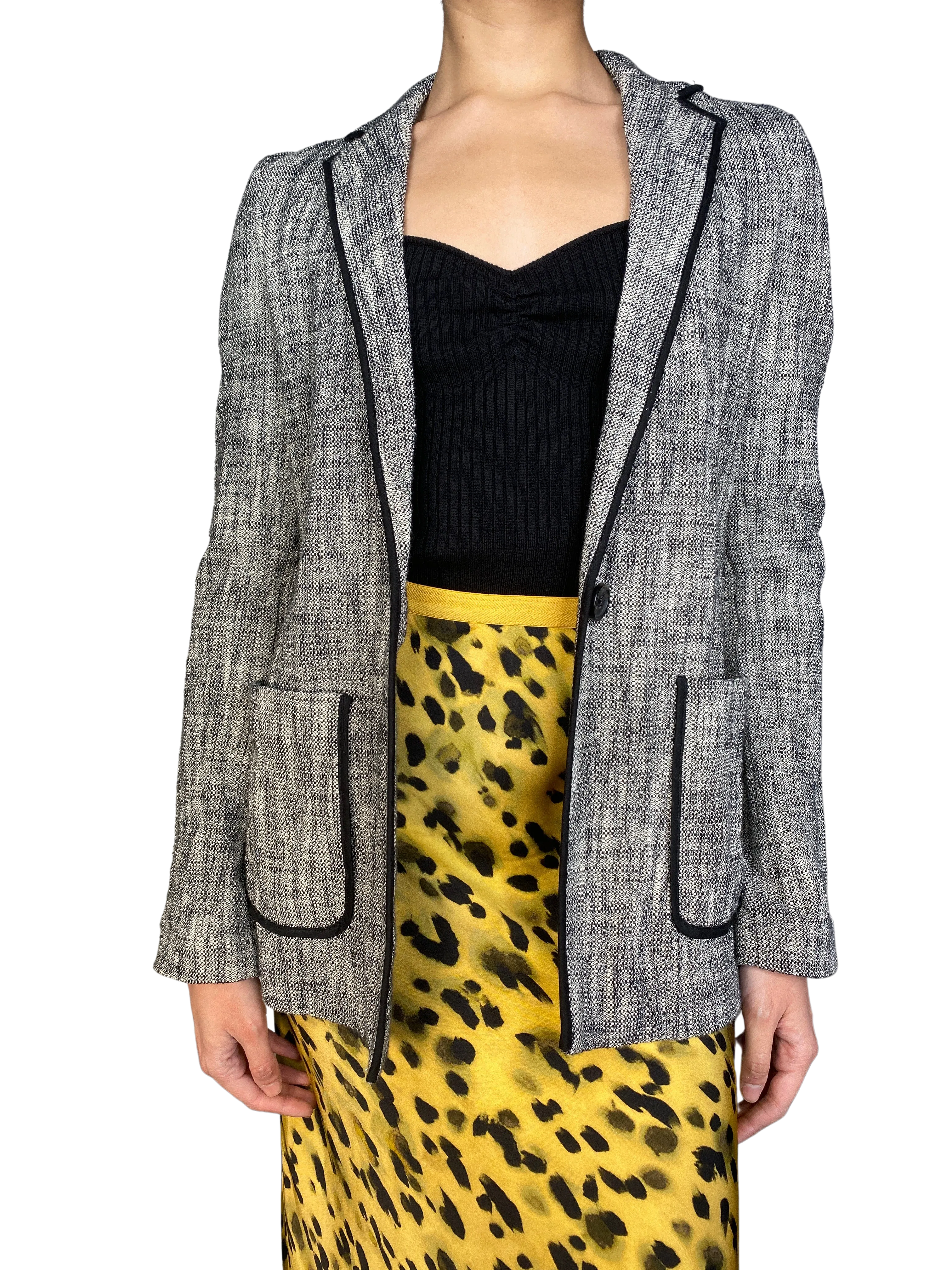 ANTHROPOLOGIE Blazer Tweed