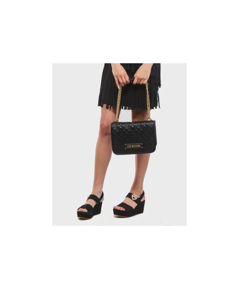 Bolso de Hombro LOVE MOSCHINO Negro JC4000
