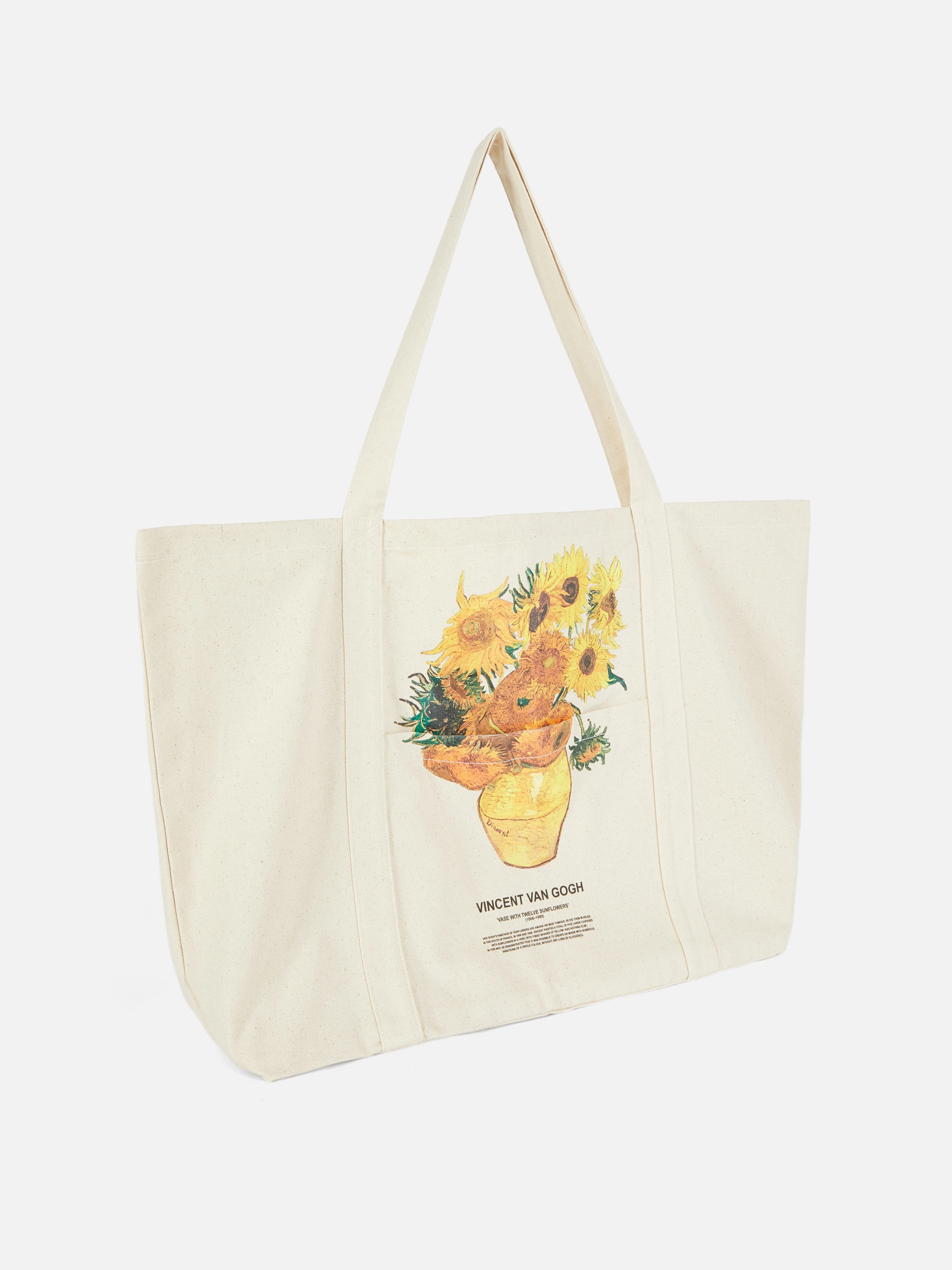 Bolso tote XL de Los girasoles de Vincent van Gogh