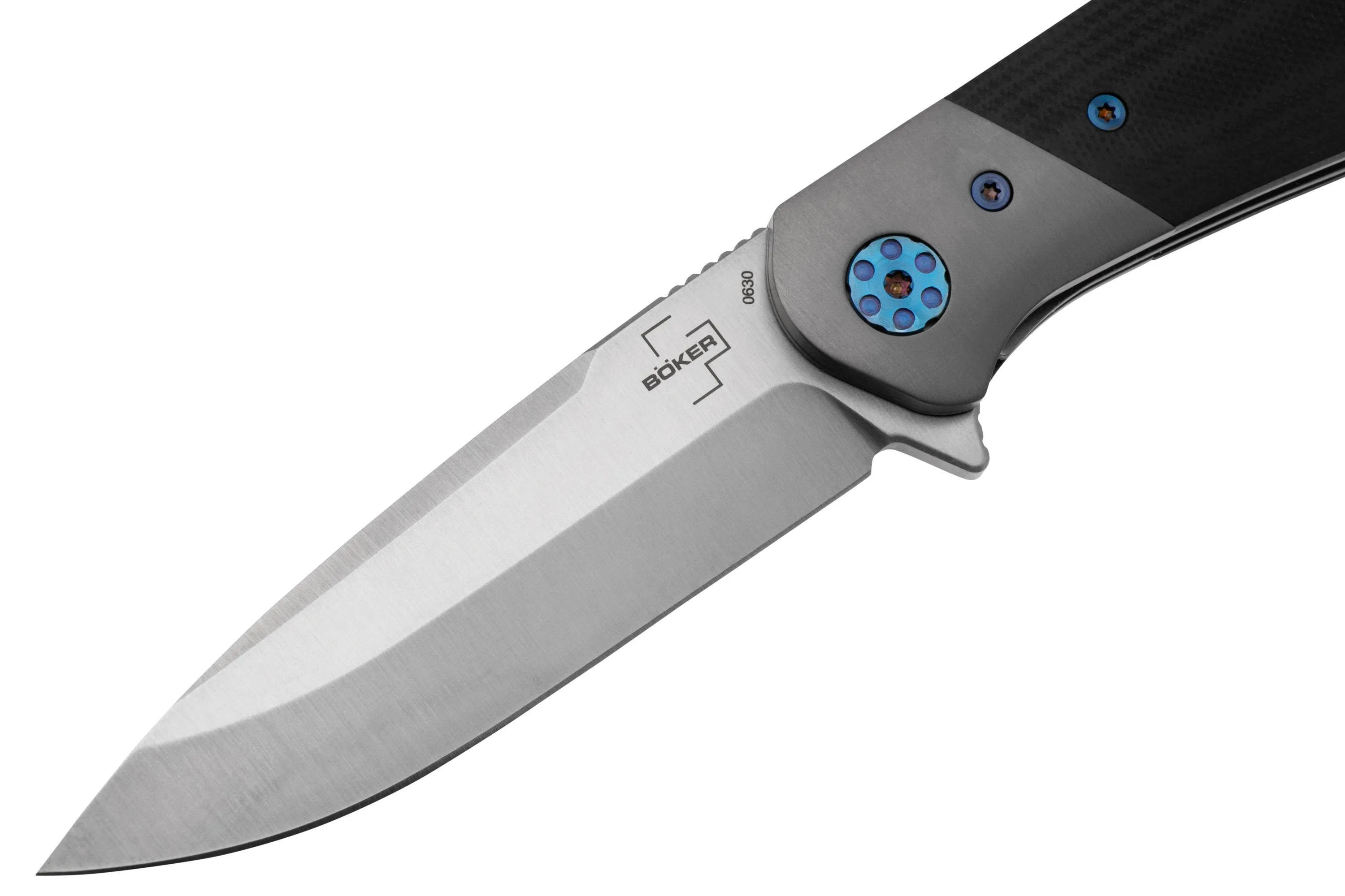 Böker Plus Undertow 01BO694 Satin D2, Black G10, navaja, Lorien Arnold design