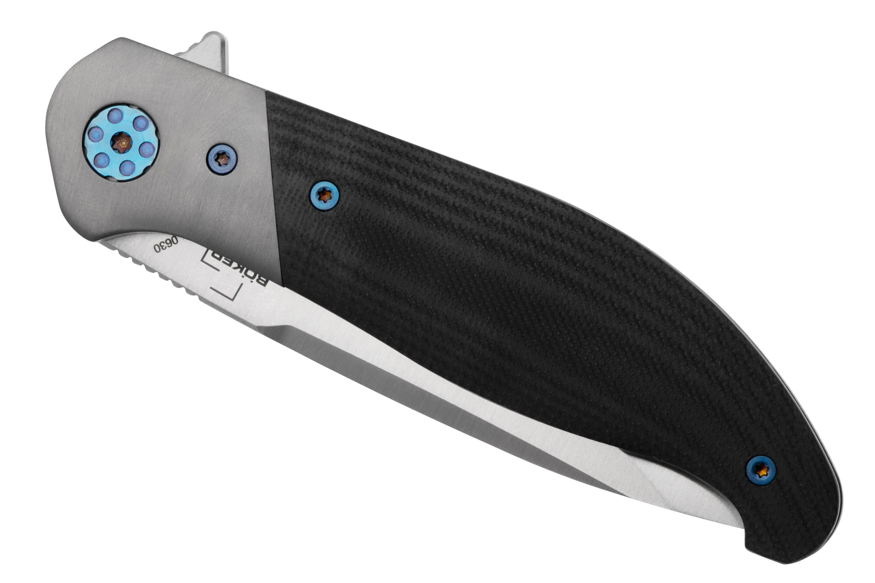 Böker Plus Undertow 01BO694 Satin D2, Black G10, navaja, Lorien Arnold design