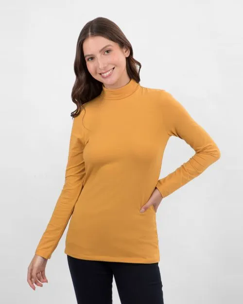 Cafarena Mujer Sole Core Mostaza Albaricoque