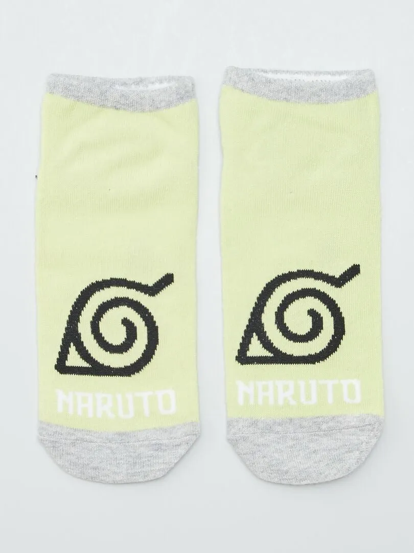 CALCETINES 'NARUTO'  PACK DE 3  AZUL