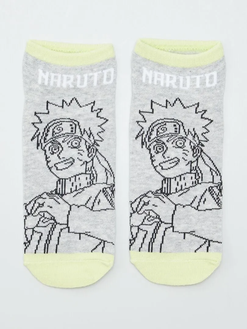 CALCETINES 'NARUTO'  PACK DE 3  AZUL