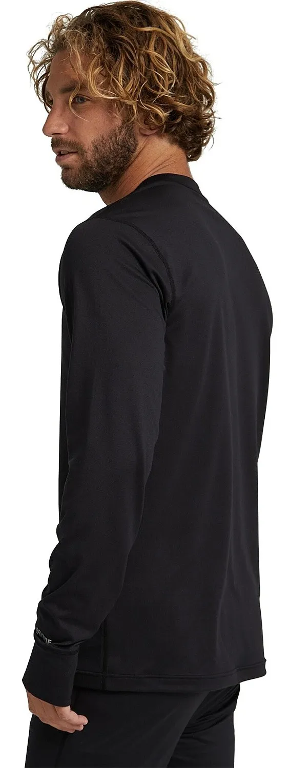 CAMISA BURTON MIDWEIGHT CREW LS  TRUE BLACK  MEN´S