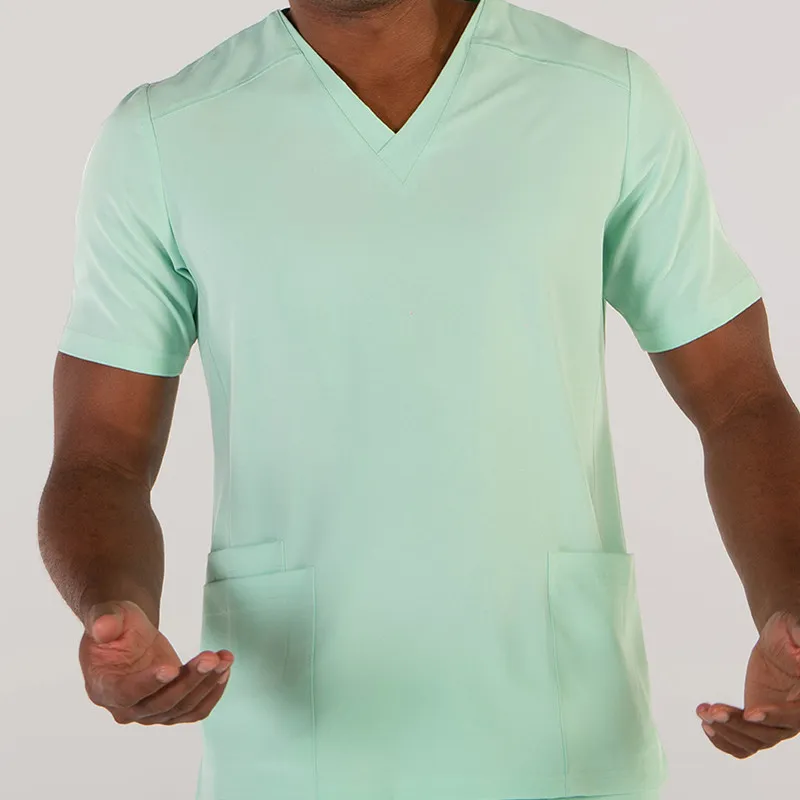 CAMISOLA PICO VERDE AGUA MICROFIBRA 360 TADEO  GARY'S