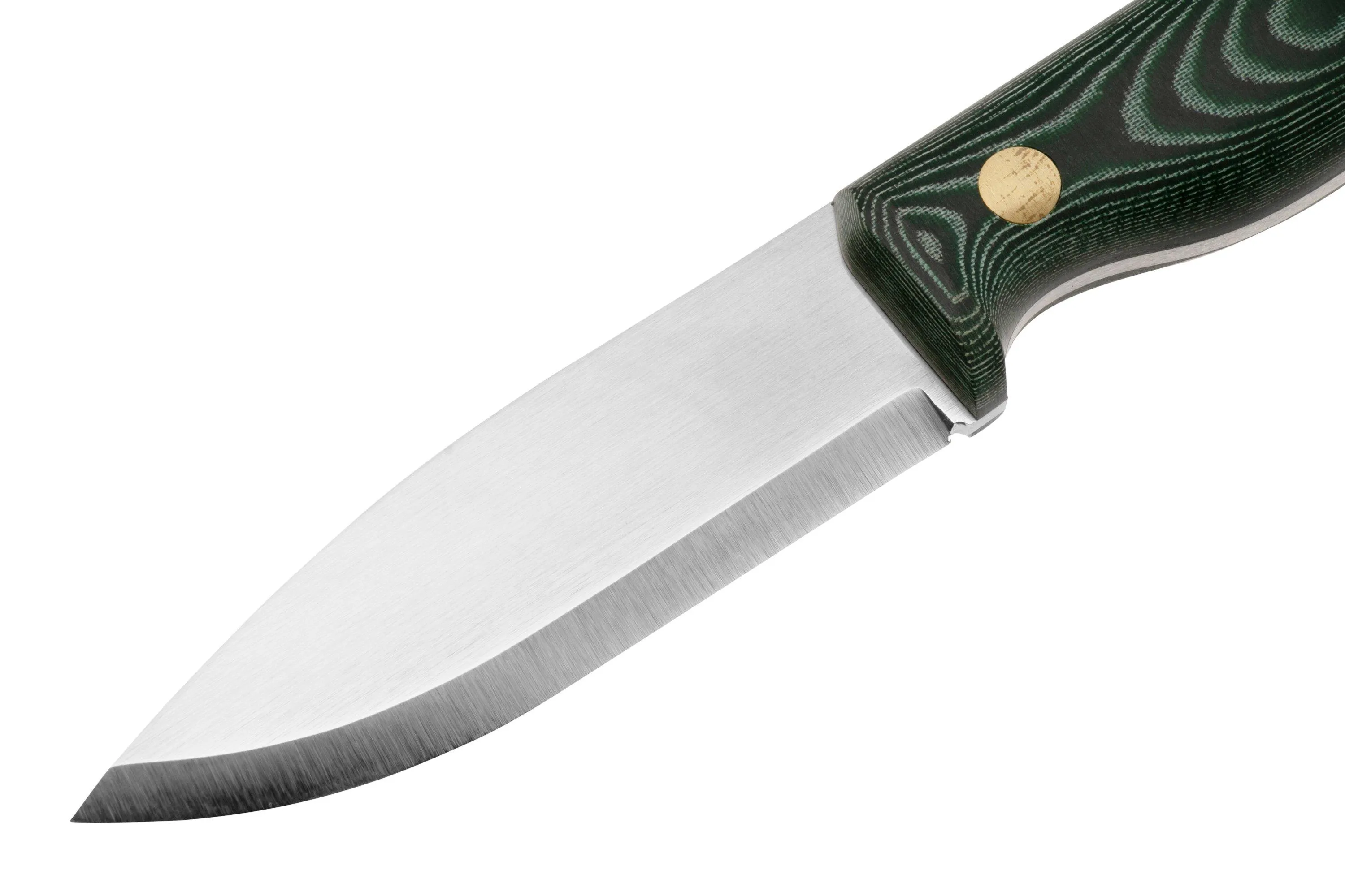 Casström No. 8 SFK 12807 Green Micarta, cuchillo fijo