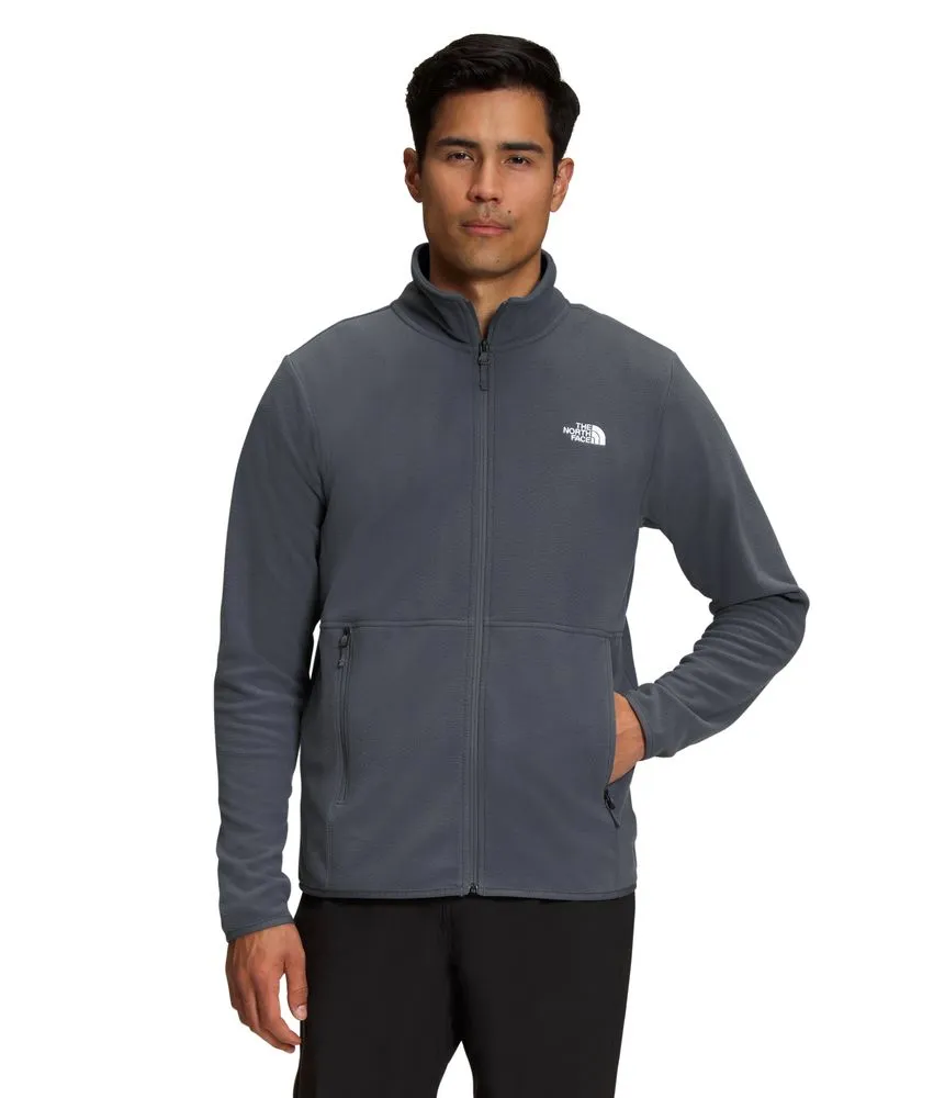 Chaqueta Tka Glacier Full Zip Polar Gris Hombre The North Face