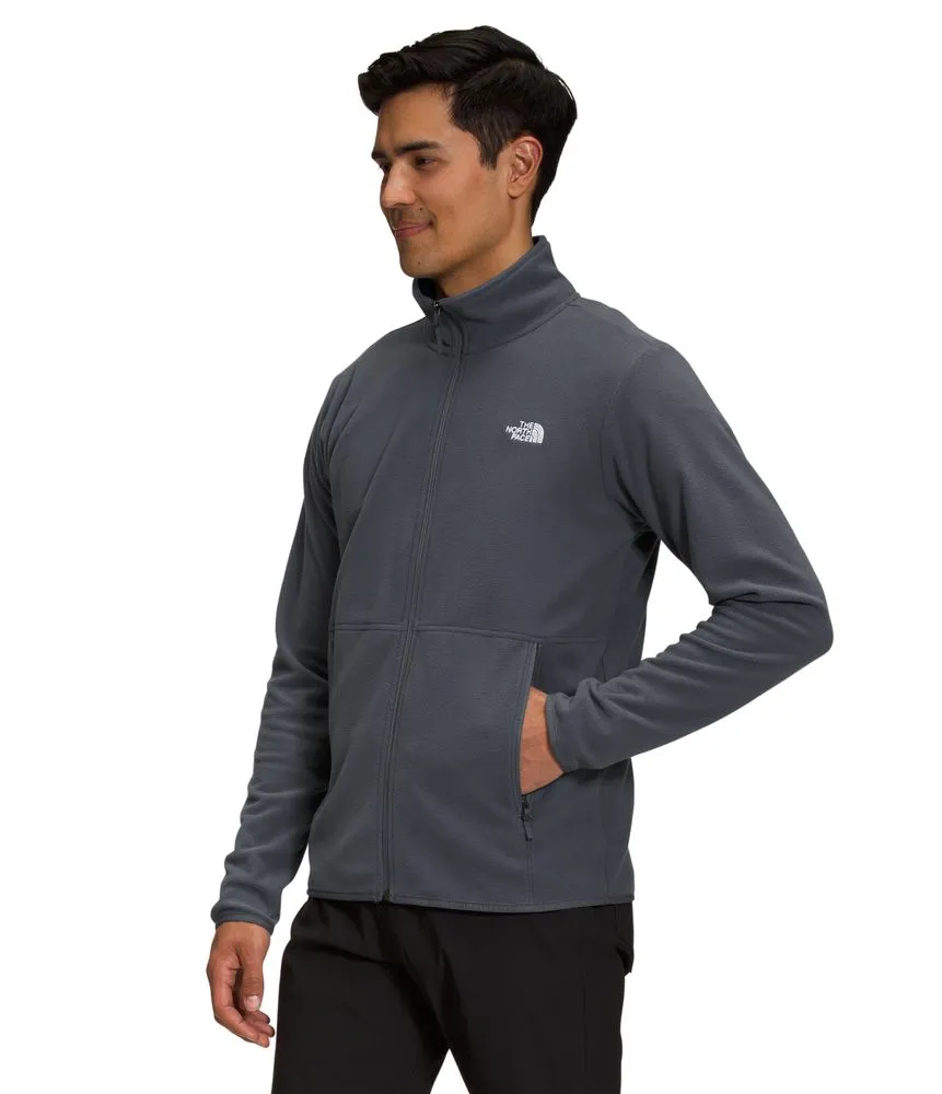 Chaqueta Tka Glacier Full Zip Polar Gris Hombre The North Face