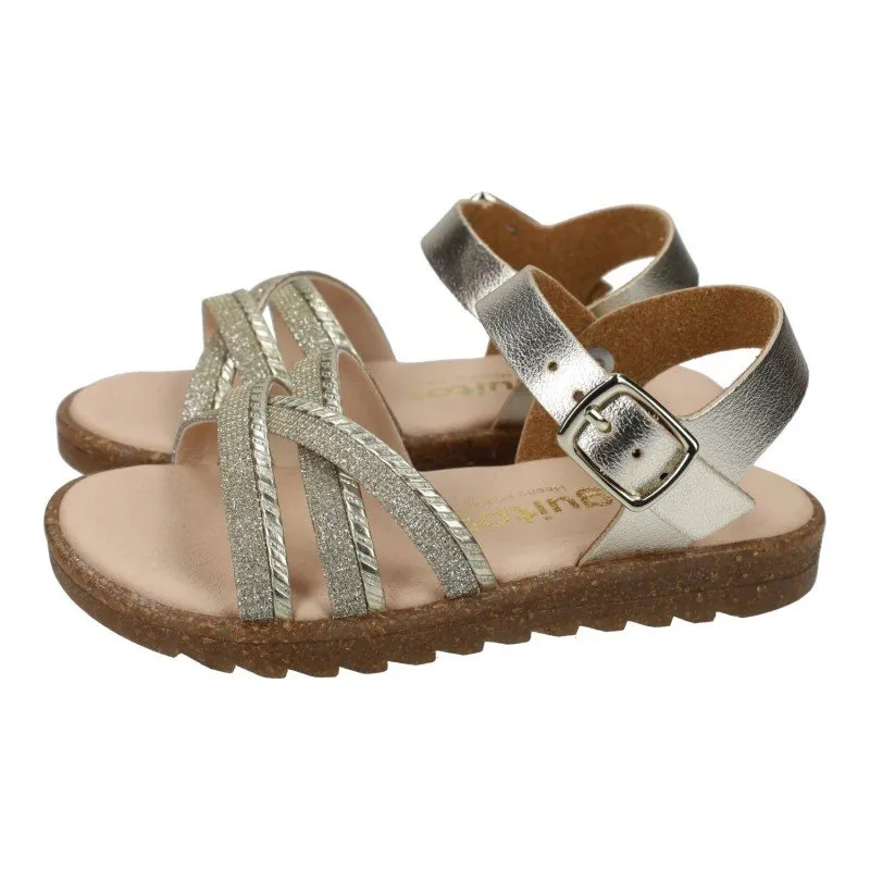 COSH301069 Sandalias Tiras color ORO