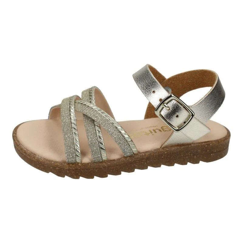 COSH301069 Sandalias Tiras color ORO