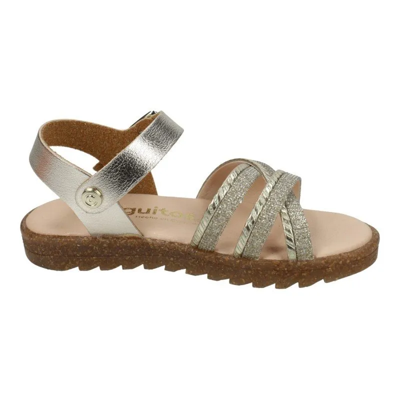 COSH301069 Sandalias Tiras color ORO