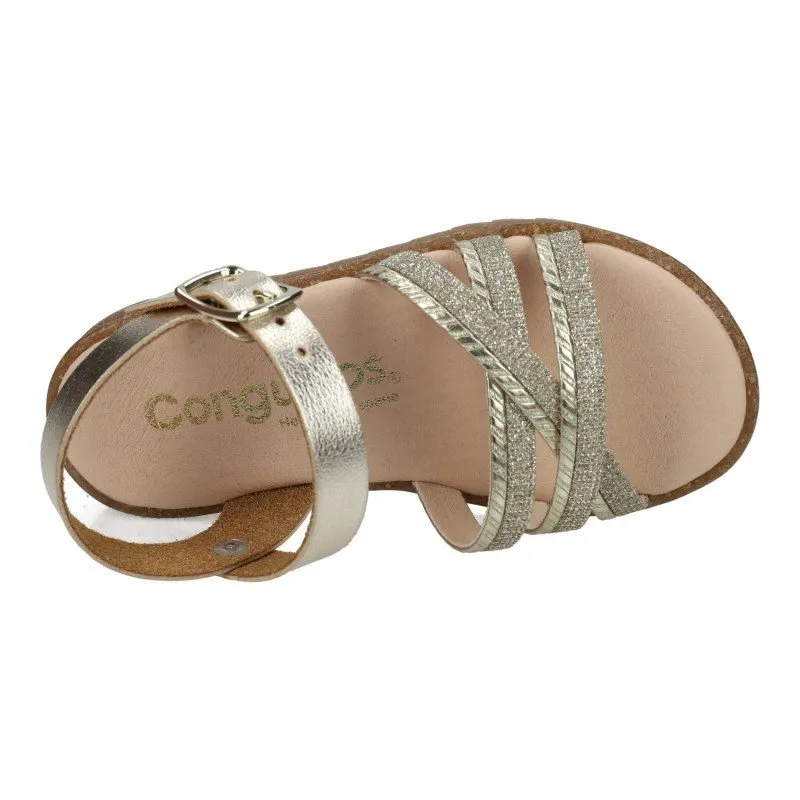 COSH301069 Sandalias Tiras color ORO