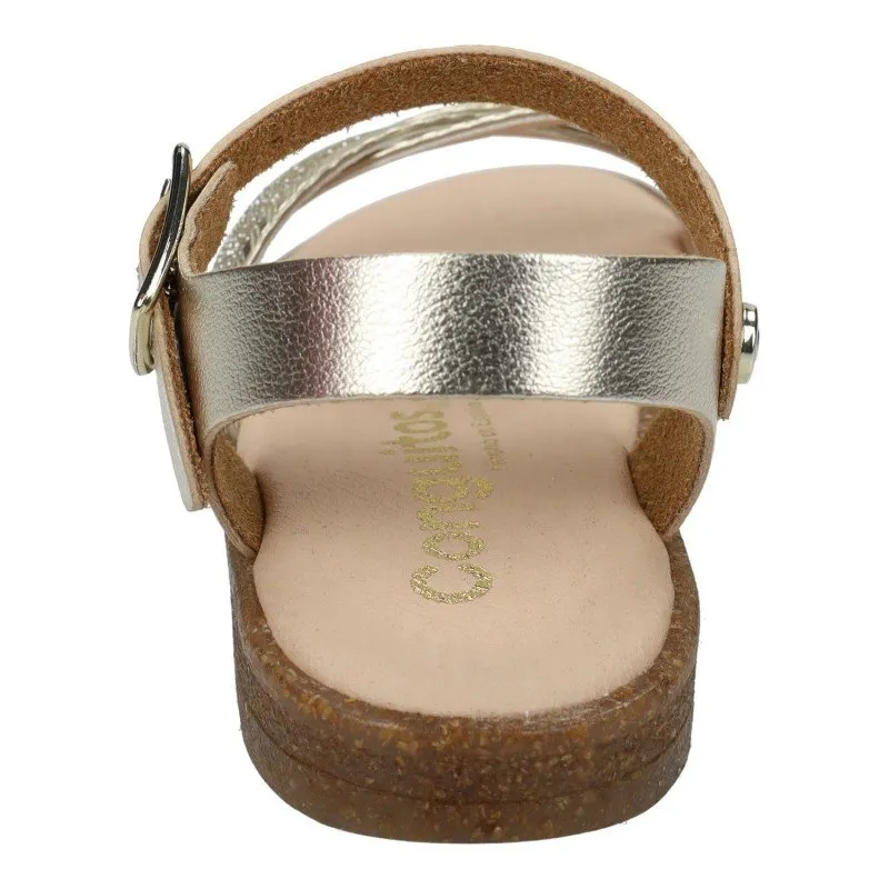 COSH301069 Sandalias Tiras color ORO