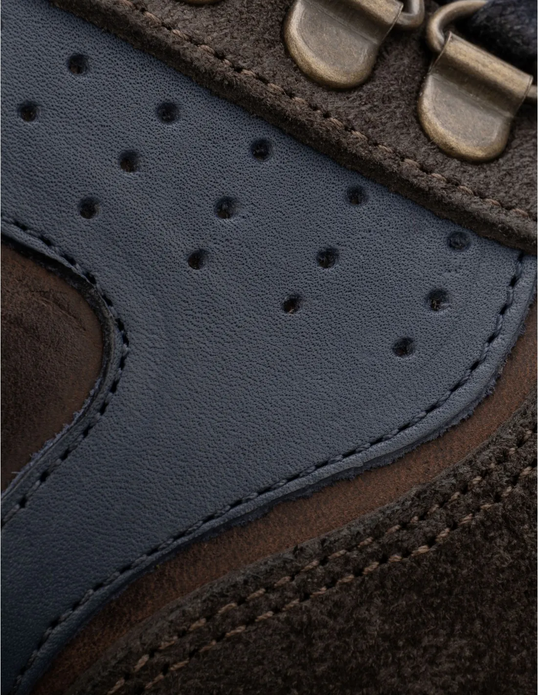 Deportivas Piel Marrones Hombre