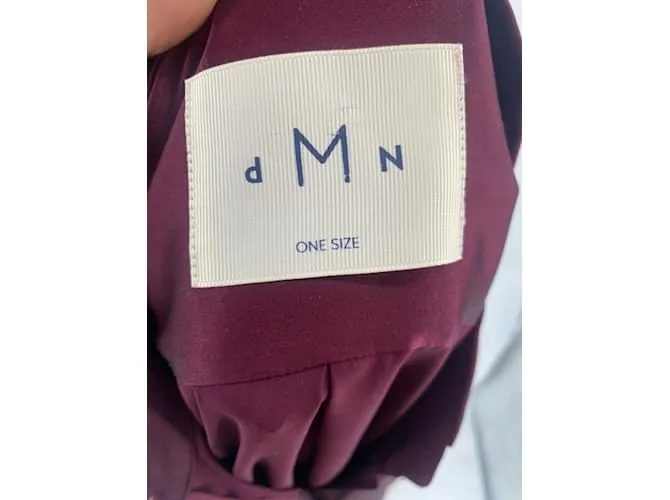 DMN Tops T.FR Taille única Seda Burdeos 