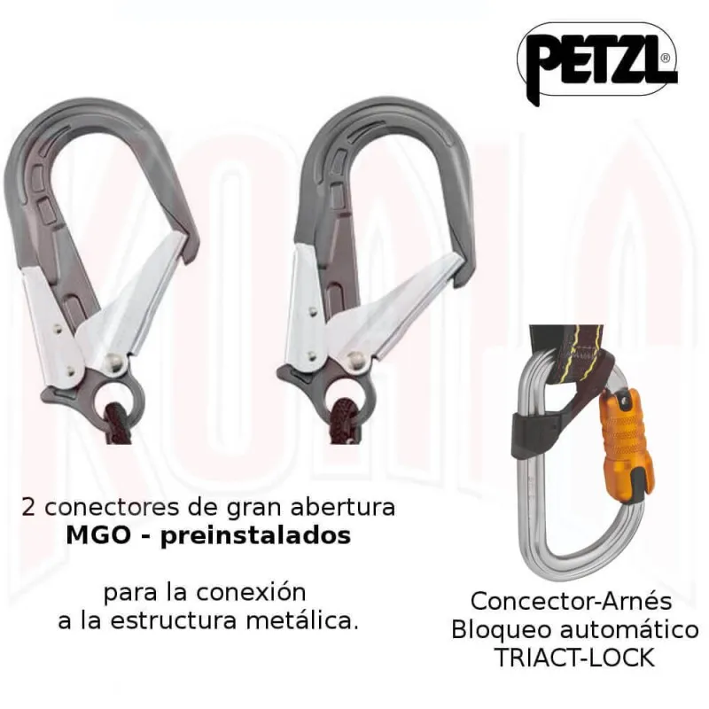 ELEMENTO DE AMARRE ABSORBICAY 80 VERSIóN EUROPEA PETZL