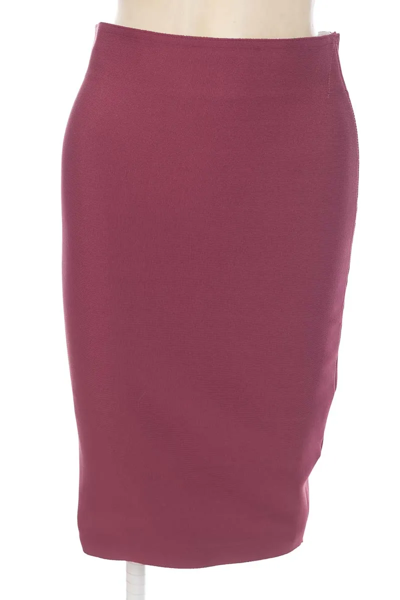FALDA COLOR ROSADO  CHOCOLATE