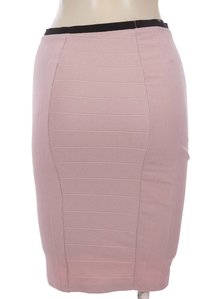 FALDA COLOR ROSADO  ZARA