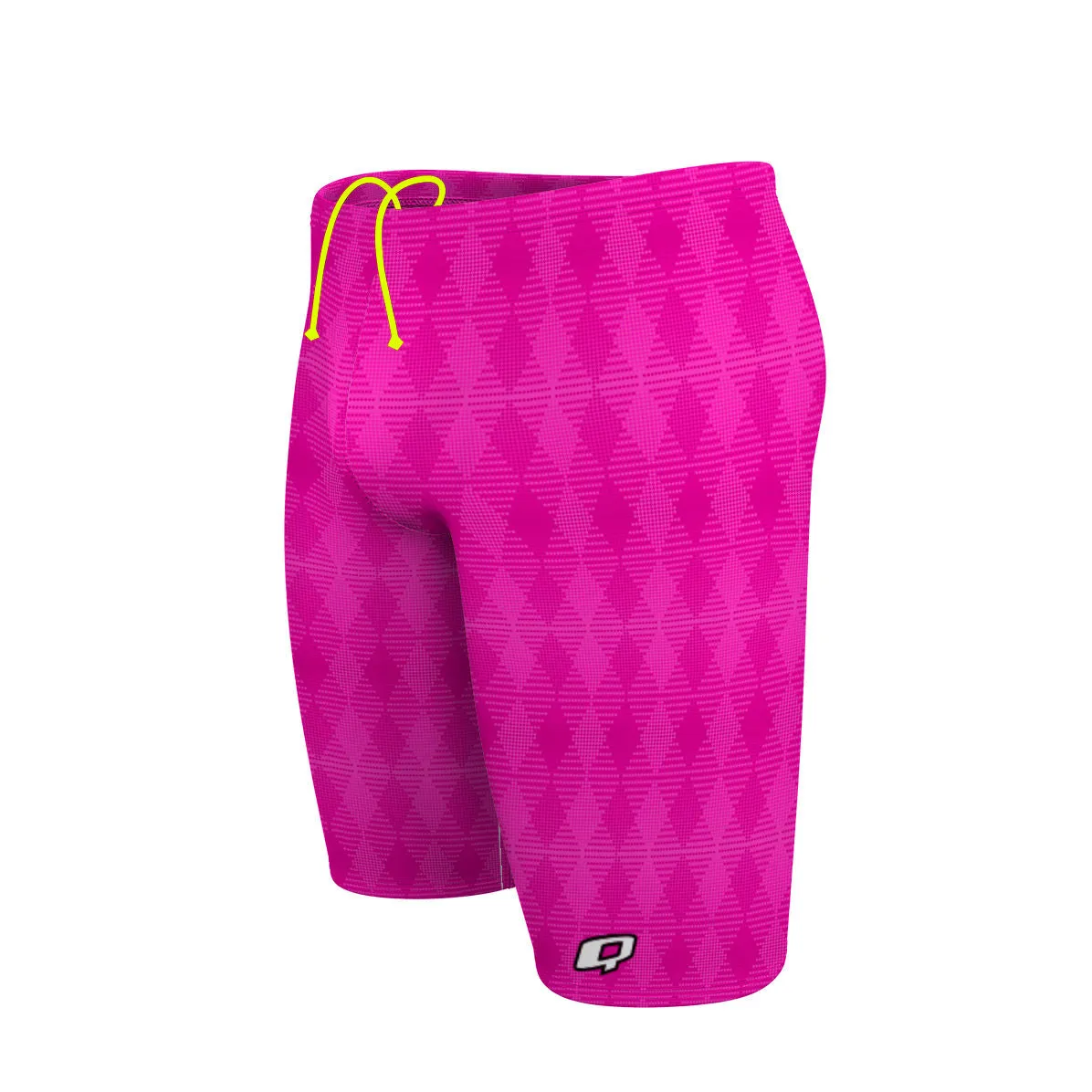 HOT PINK PLAID  JAMMER SWIMSUIT