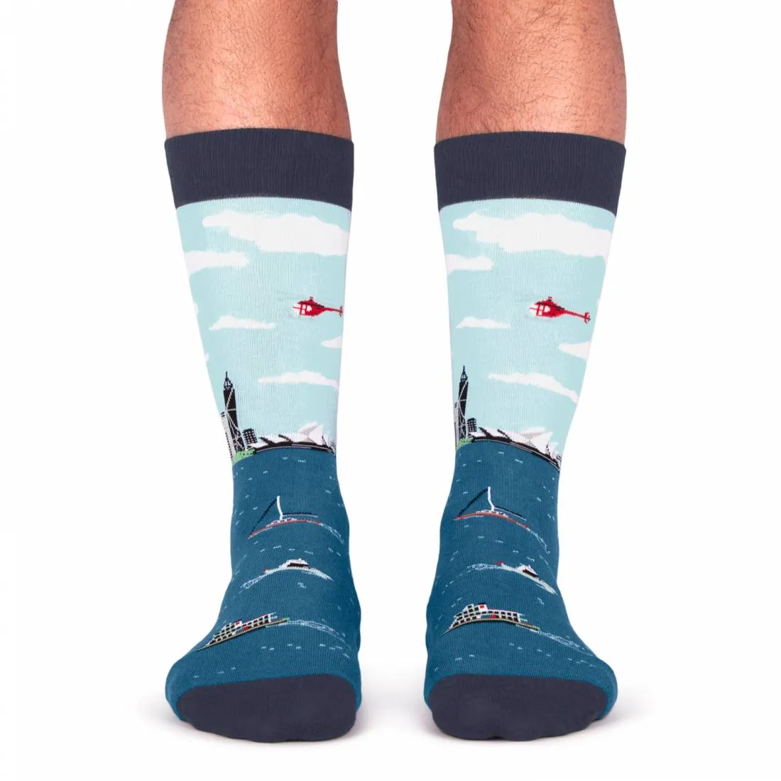 JIMMY LION  CALCETINES SYDNEY BLUE