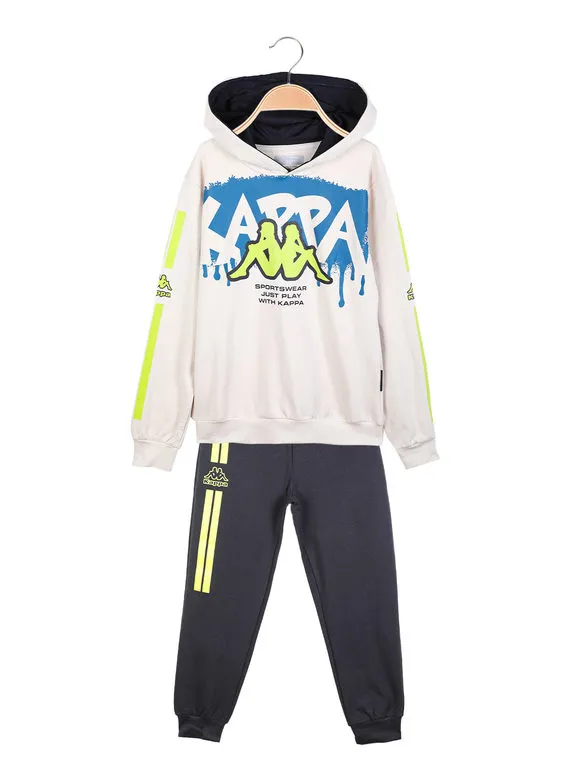Kappa Mono deportivo de niño de 2 piezas con capucha.