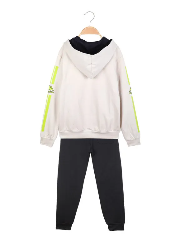 Kappa Mono deportivo de niño de 2 piezas con capucha.