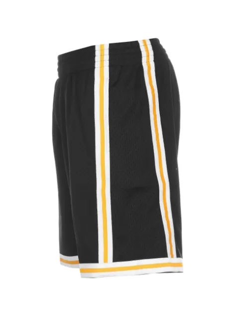 mitchell & ness bermuda los angeles lakers Schwarz Team Farbe Swingman