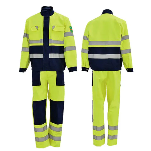 MONO AMARILLO DE SEGURIDAD PARA TRABAJADORES G3033