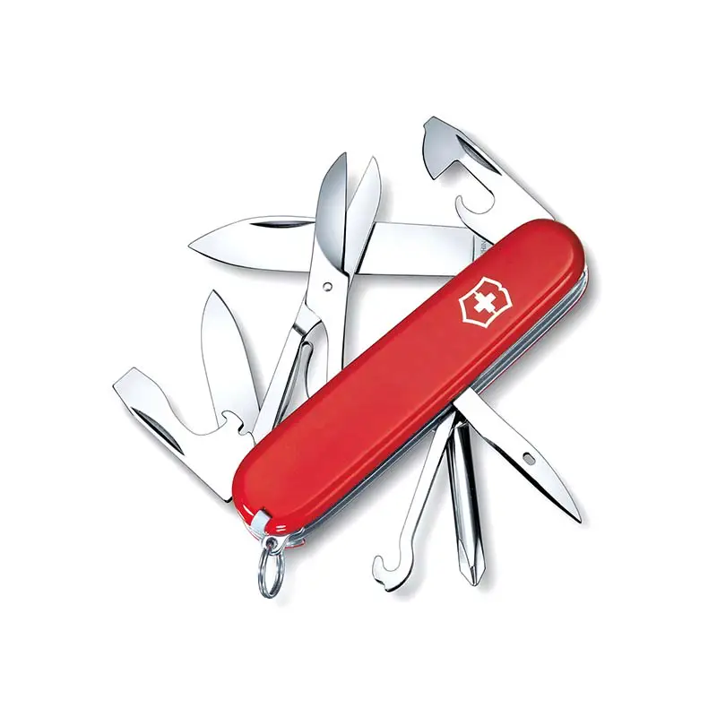 Navaja Victorinox SÚPER TINKER ROJA 1.4703 CON 13 FUNCIONES