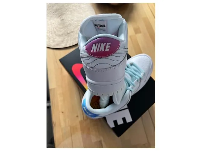 Nike SB Dunk ser verdad Blanco 
