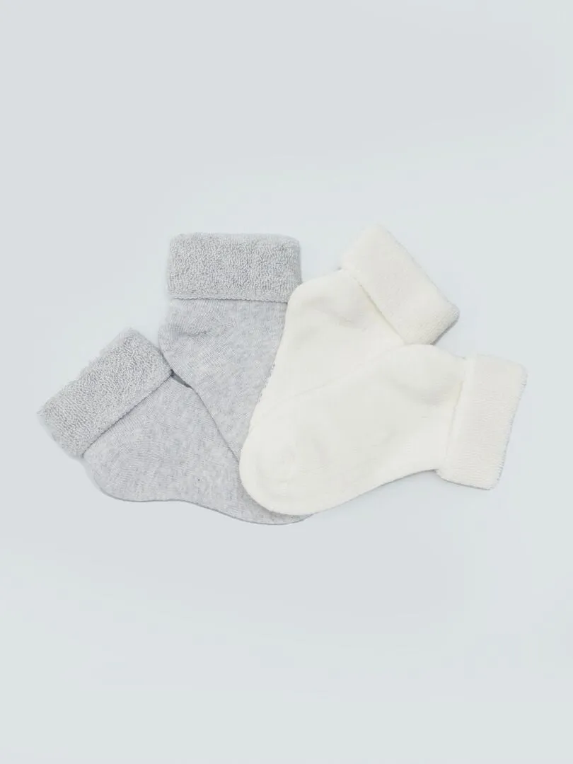 PACK DE 2 PARES DE CALCETINES  GRIS