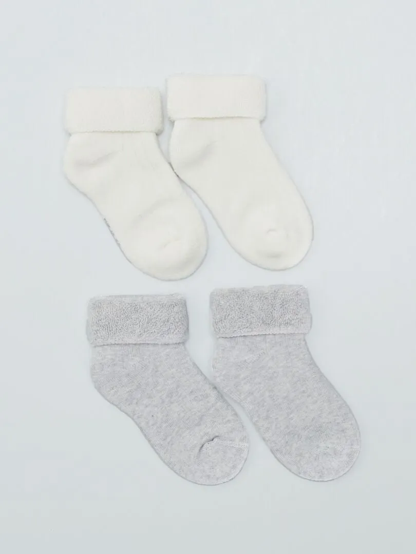 PACK DE 2 PARES DE CALCETINES  GRIS