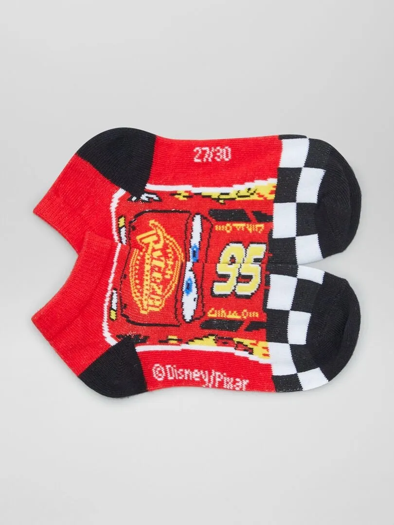 PACK DE 3 CALCETINES 'CARS'  AZUL
