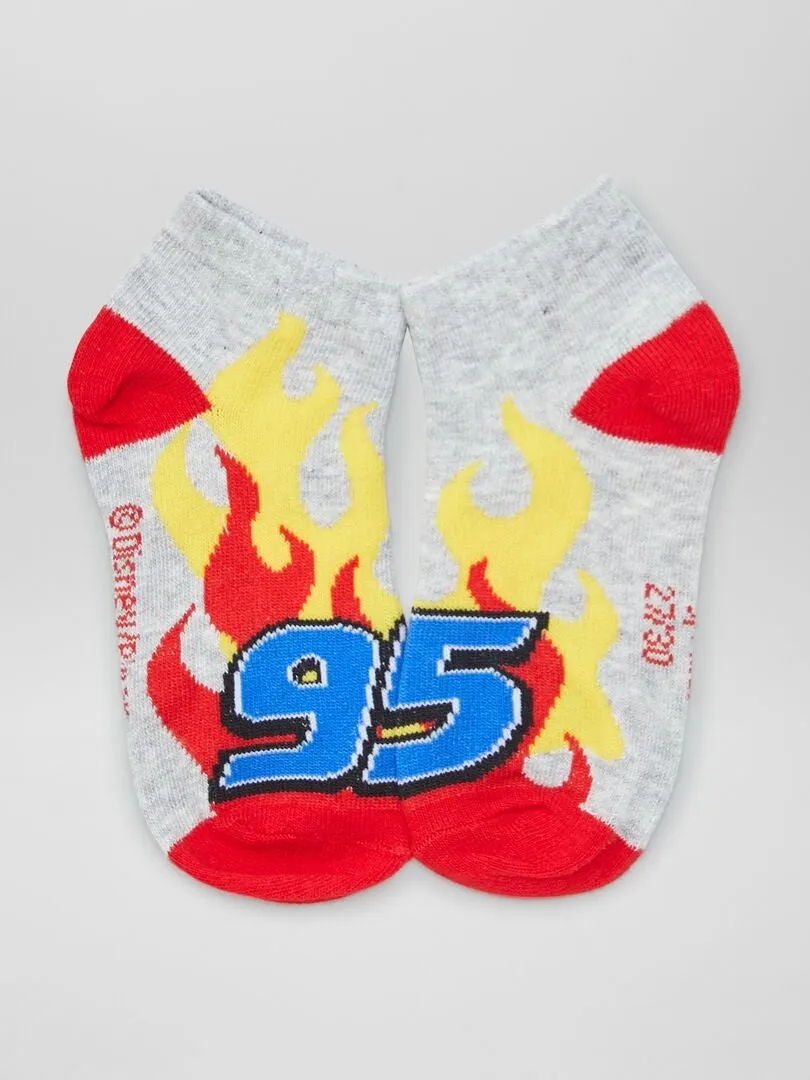 PACK DE 3 CALCETINES 'CARS'  AZUL