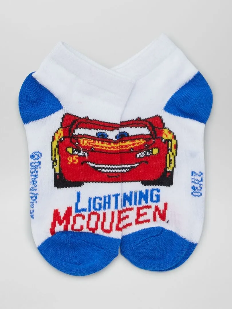PACK DE 3 CALCETINES 'CARS'  AZUL