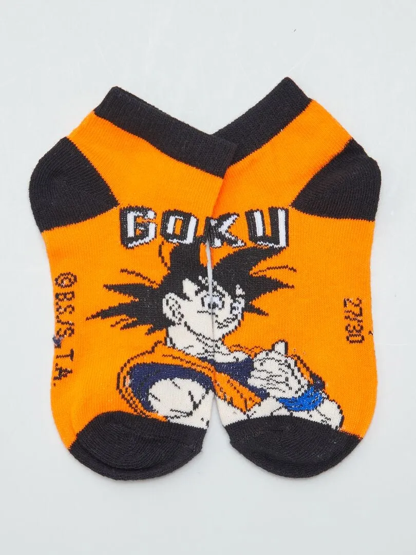 PACK DE 3 PARES DE CALCETINES 'DRAGON BALL Z'  BLANCO