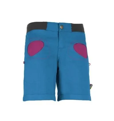 Pantalones cortos de escalada para mujer E9 Onda Short (KINGFISHER)