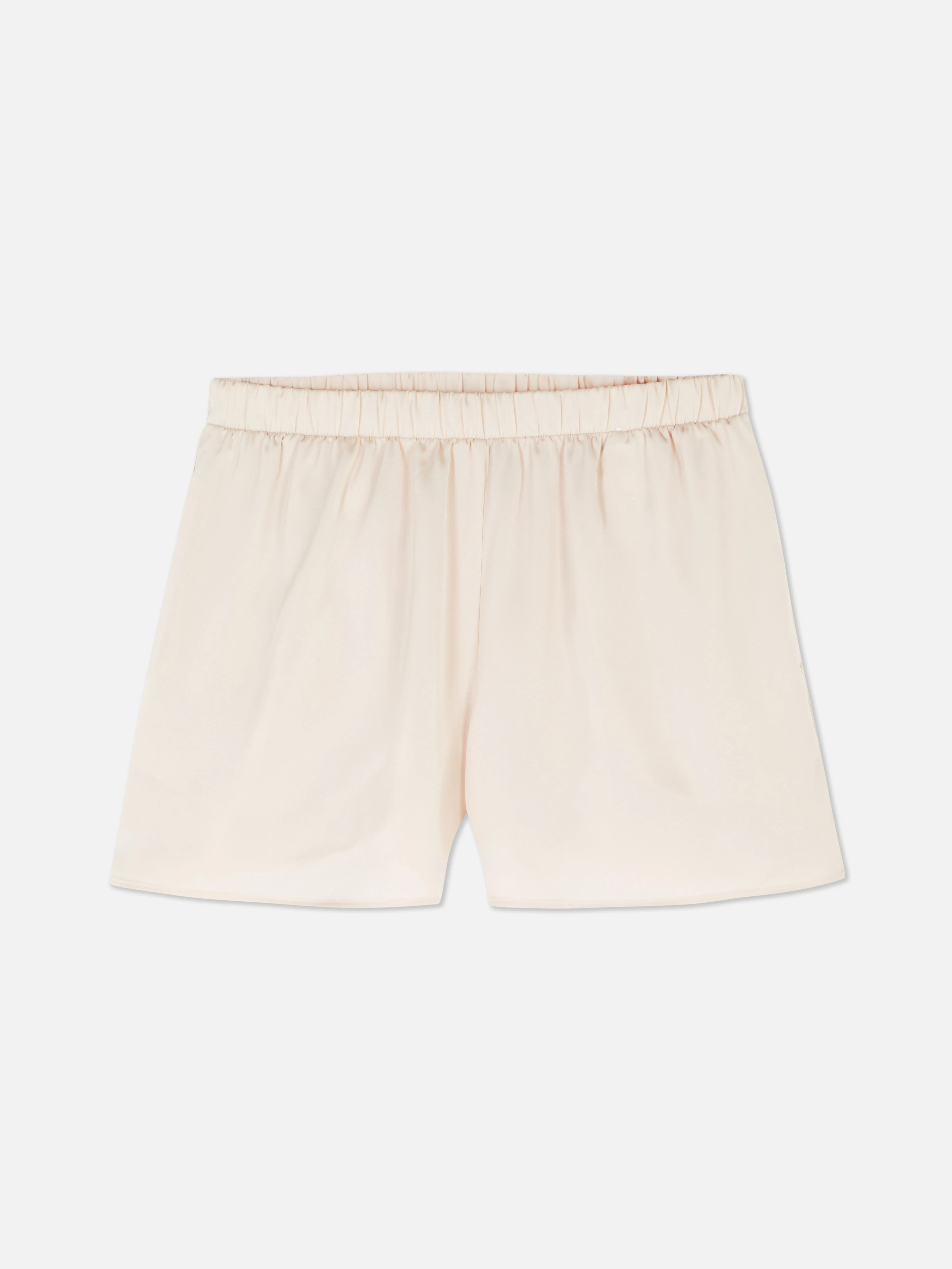 Pantalones cortos de pijama de satén