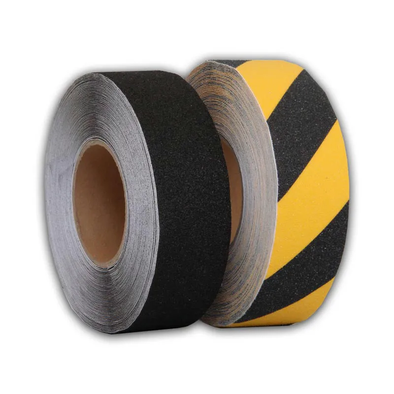 Revestimiento antideslizante, Basic, negro/amarillo, rollo 50 mm x 18,3 m