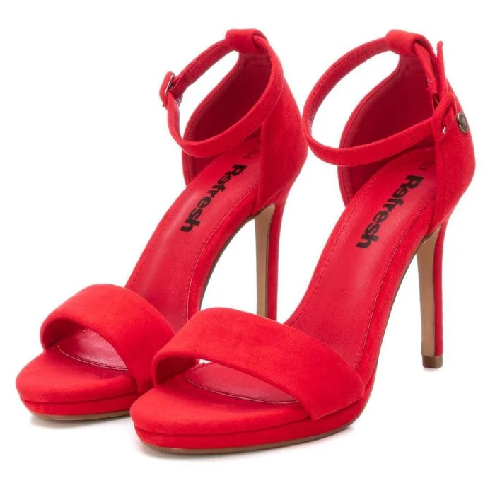 SANDALIAS REFRESH 79957 ROJO