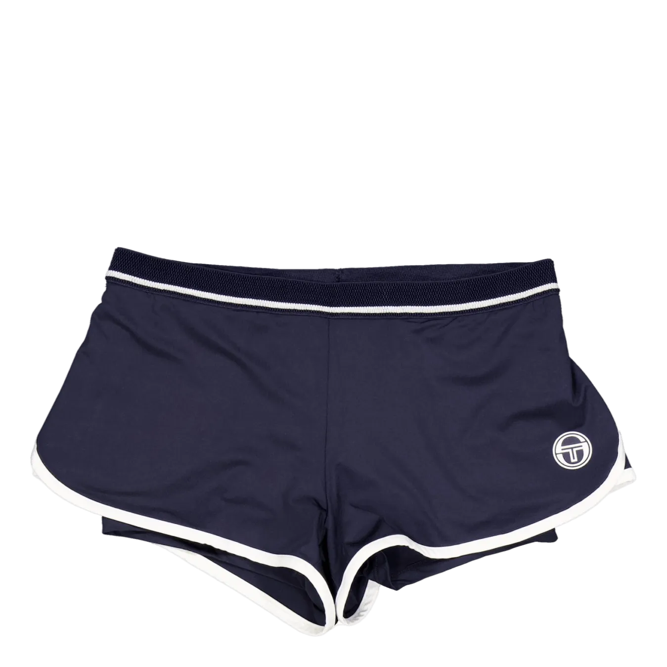 Sergio Tacchini Tcp Shorts Women Night Sky/blanc De Blanc