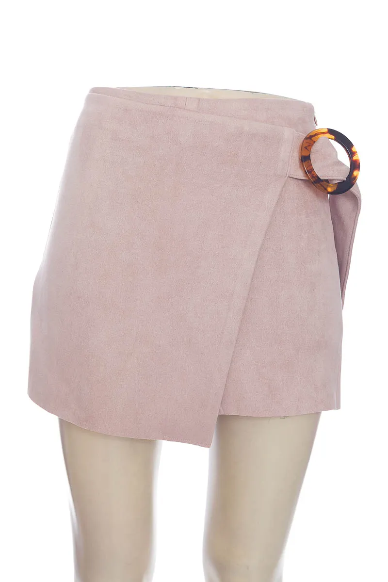 SHORT COLOR ROSADO  ZARA