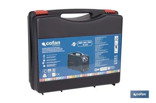 Soldador inverter eléctrico MMA 200 A