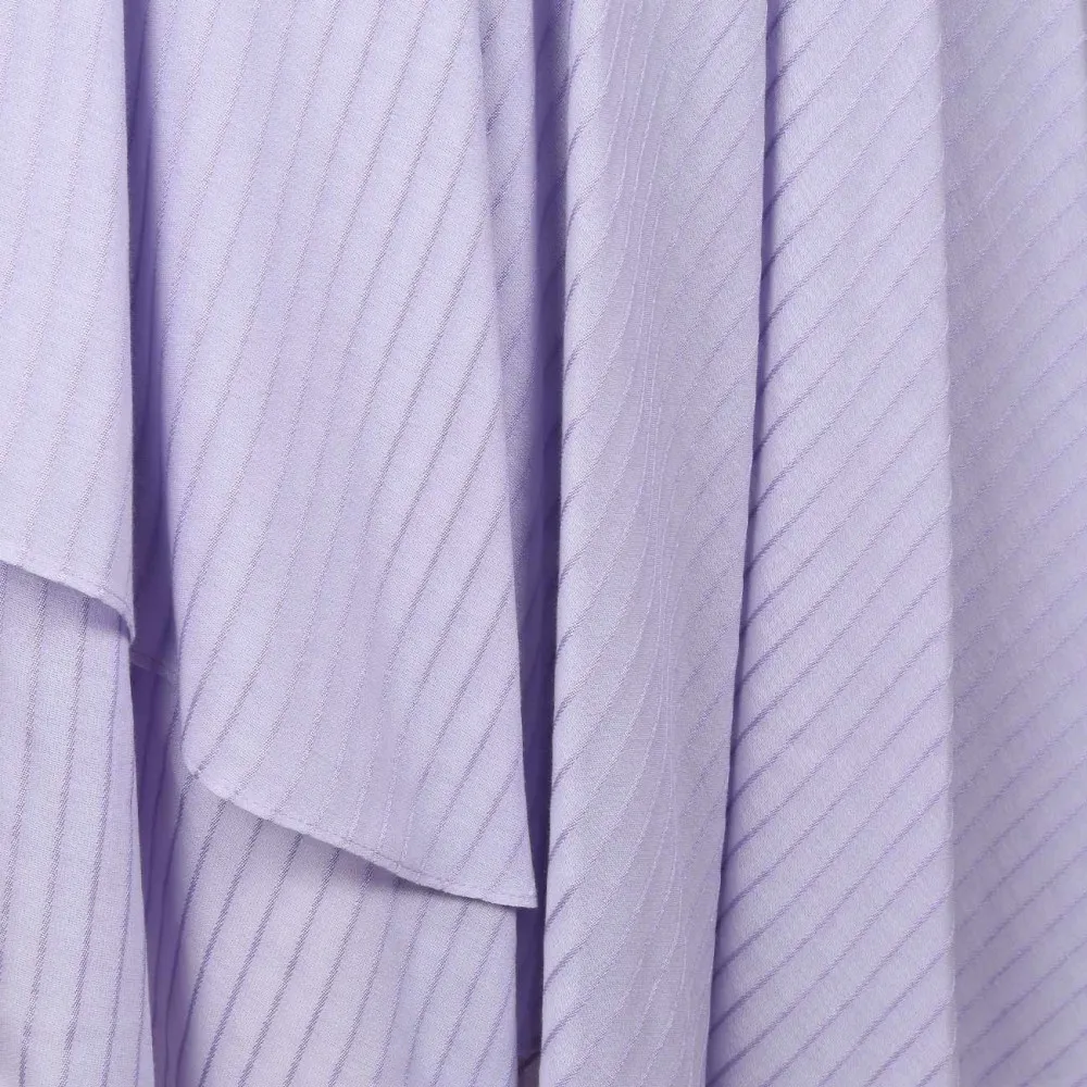 Vestido Pinko asimetrico violeta
