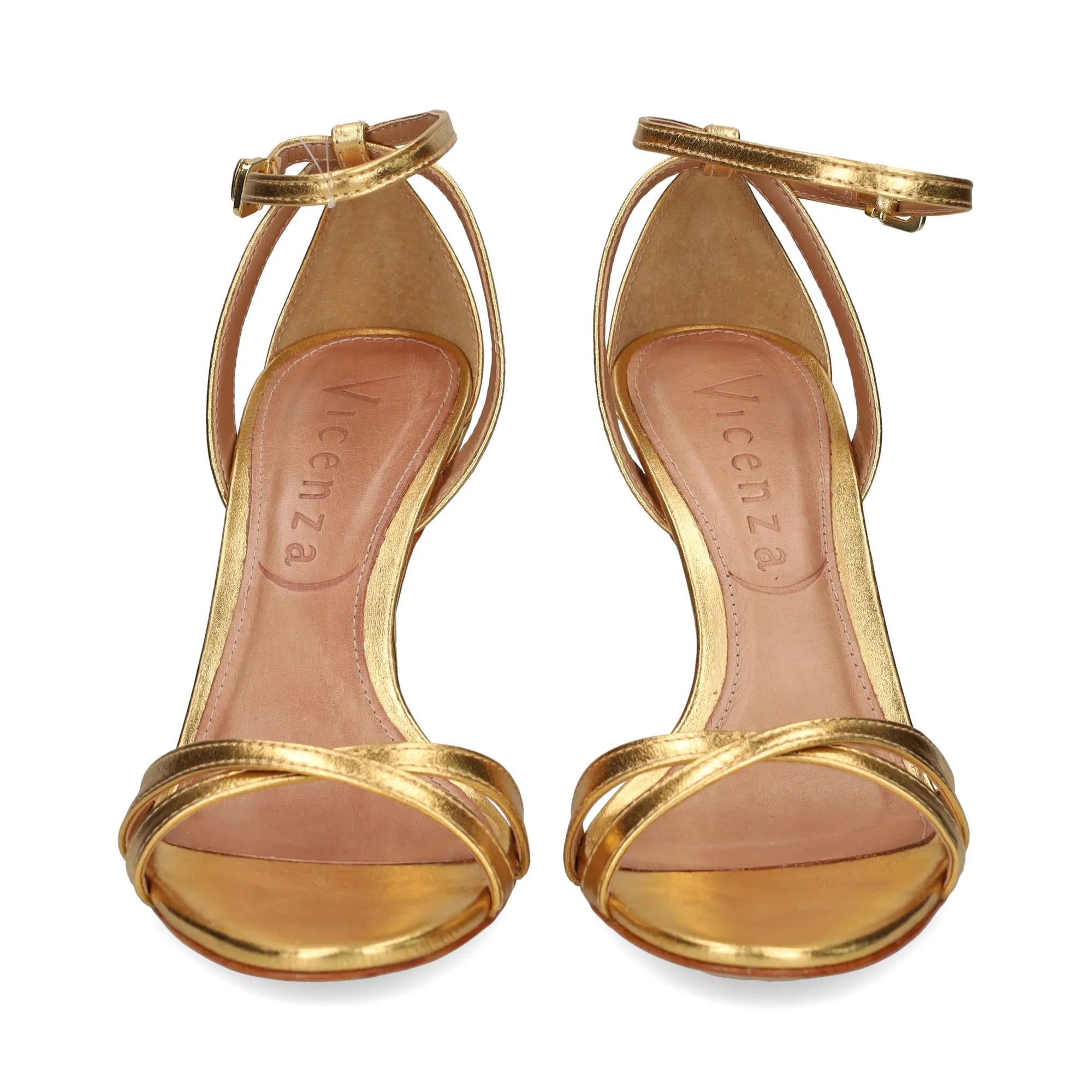 VICENZA Sandalias con tacón de Mujer ORO