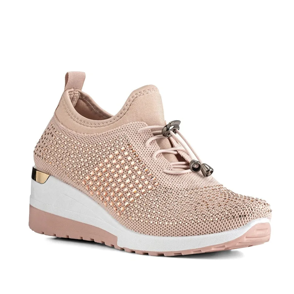 ZAPATILLAS PLATAFORMA MUJER ROSADO WEIDE TFA98Z