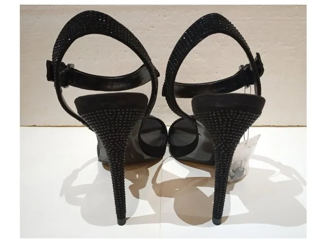 Zara Sandalias Negro 